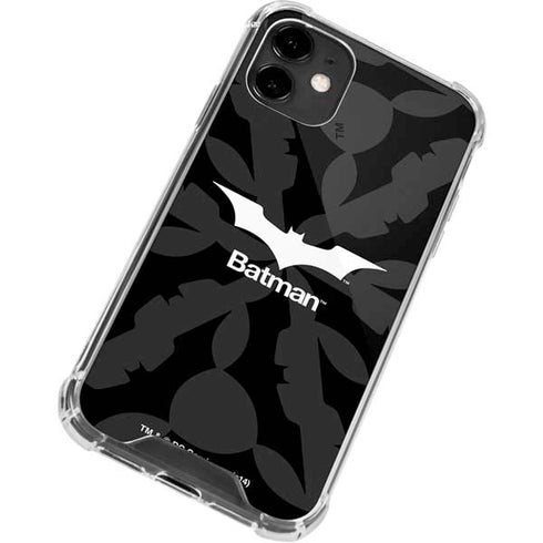 DC Comics Batman Dark Knight Logo iPhone 12 Clear Case