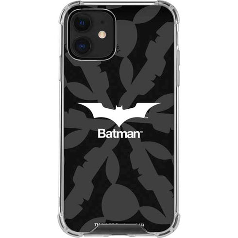 DC Comics Batman Dark Knight Logo iPhone 12 Mini Clear Case