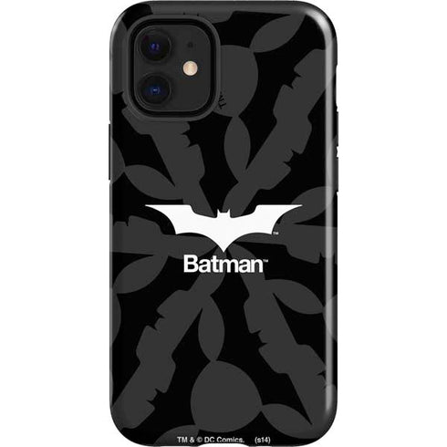 DC Comics Batman Dark Knight Logo iPhone 12 Mini Impact Case
