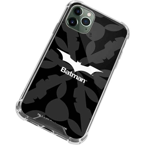 DC Comics Batman Dark Knight Logo iPhone 12 Pro Clear Case