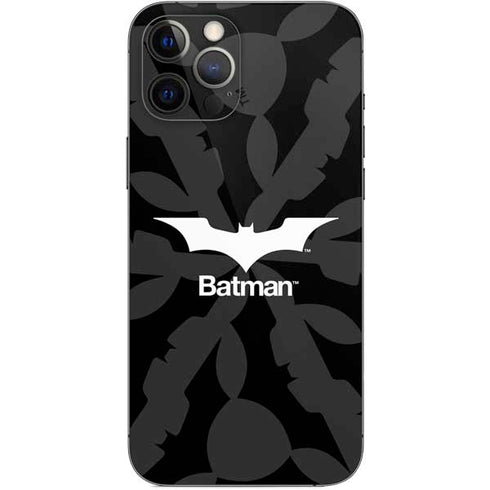 DC Comics Batman Dark Knight Logo iPhone 12 Pro Max Skin