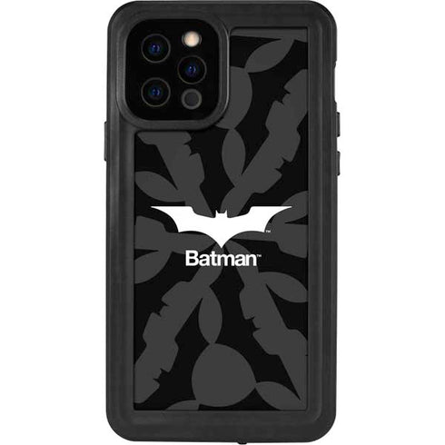 DC Comics Batman Dark Knight Logo iPhone 12 Pro Waterproof Case