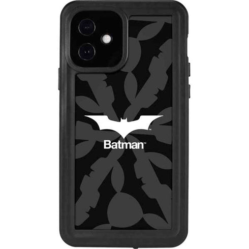 DC Comics Batman Dark Knight Logo iPhone 12 Waterproof Case