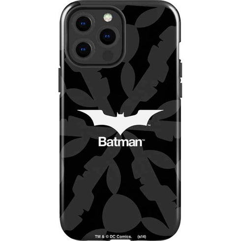 DC Comics Batman Dark Knight Logo iPhone 13 Pro Max Impact Case