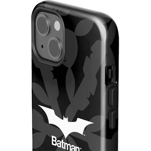 DC Comics Batman Dark Knight Logo iPhone 15 Impact Case