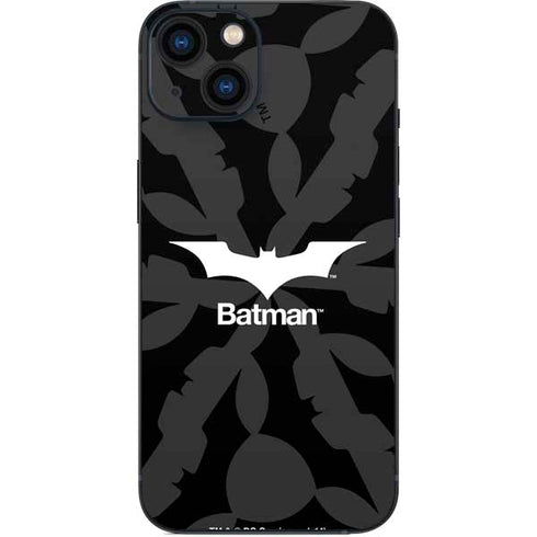DC Comics Batman Dark Knight Logo iPhone 15 Plus Skin