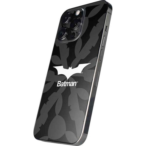 DC Comics Batman Dark Knight Logo iPhone 15 Pro Skin
