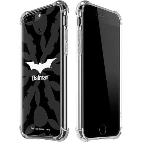 DC Comics Batman Dark Knight Logo iPhone 7/8 Plus Clear Case
