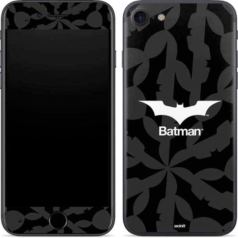 DC Comics Batman Dark Knight Logo iPhone SE (2nd & 3rd Gen) Skin