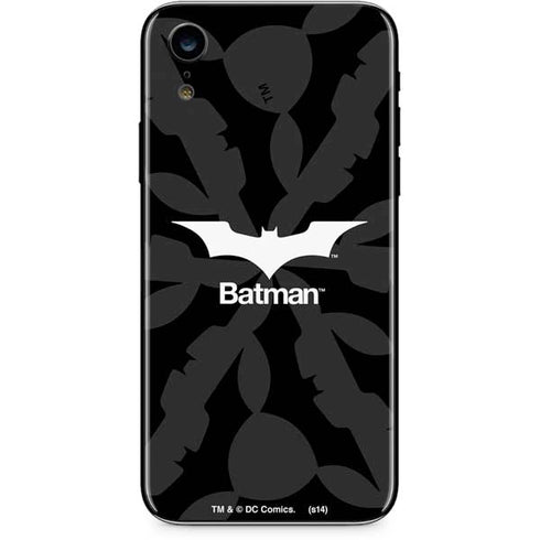 DC Comics Batman Dark Knight Logo iPhone XR Skin