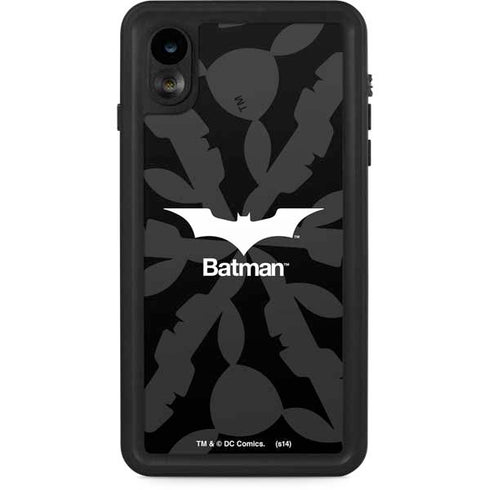 DC Comics Batman Dark Knight Logo iPhone XR Waterproof Case