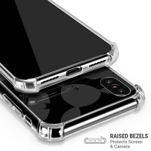 DC Comics Batman Dark Knight Logo iPhone XS Max Clear Case