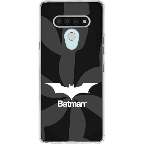 DC Comics Batman Dark Knight Logo LG Stylo 6 Clear Case