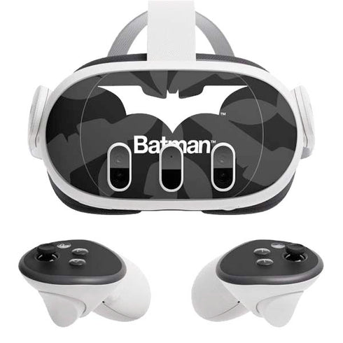 DC Comics Batman Dark Knight Logo Meta Quest 3 Skin