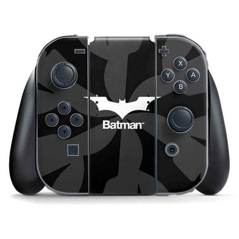 DC Comics Batman Dark Knight Logo Nintendo Switch (2017-2021) Joy-Con Controller Skin