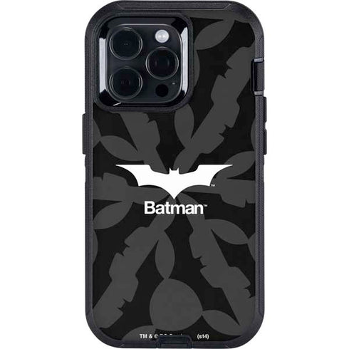 DC Comics Batman Dark Knight Logo Otterbox Defender iPhone Skin