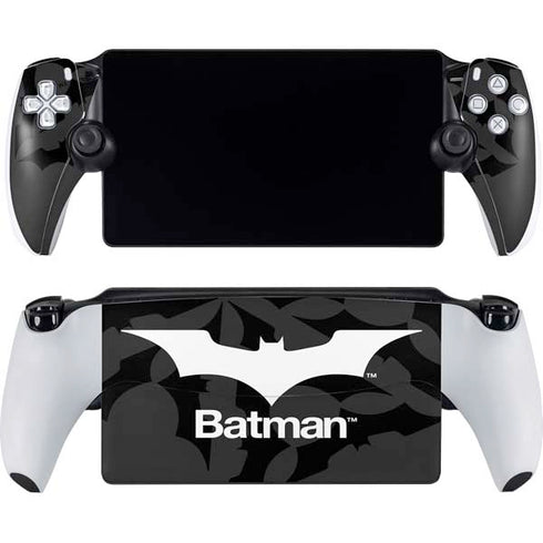 DC Comics Batman Dark Knight Logo PlayStation Portal Remote Player Skin