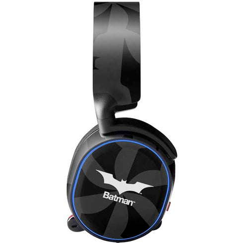 DC Comics Batman Dark Knight Logo SteelSeries Arctis 5 Skin
