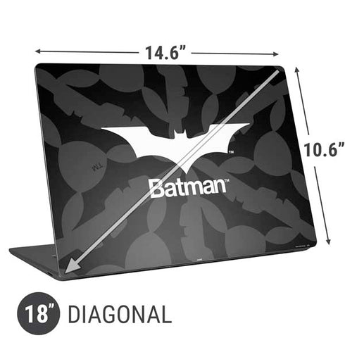 DC Comics Batman Dark Knight Logo Universal Laptop 18in (14.6 x 10.6in) Skin