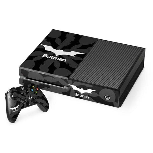 DC Comics Batman Dark Knight Logo Xbox One Console and Controller Bundle Skin