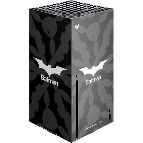 DC Comics Batman Dark Knight Logo Xbox Series X Console Skin