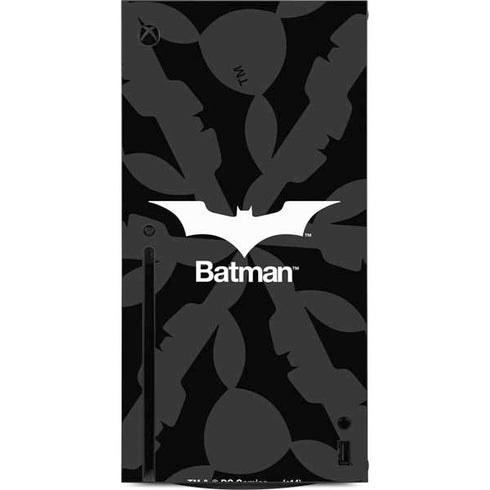 DC Comics Batman Dark Knight Logo Xbox Series X Console Skin