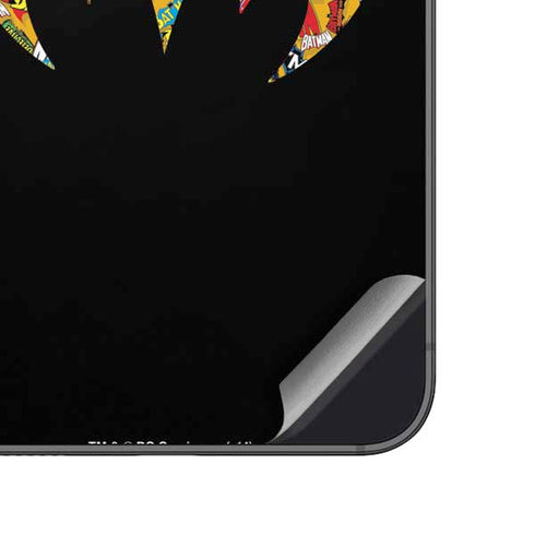 DC Comics Batman Silhouette Logo Vintage Pattern Galaxy A14 5G Skin