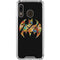 DC Comics Batman Silhouette Logo Vintage Pattern Galaxy A30 Clear Case