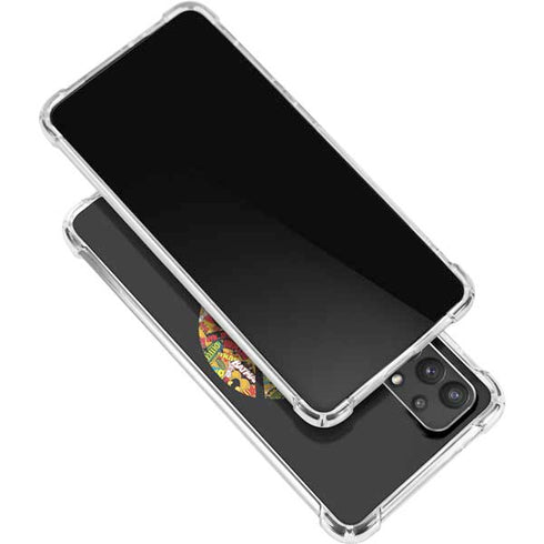 DC Comics Batman Silhouette Logo Vintage Pattern Galaxy A32 5G Clear Case