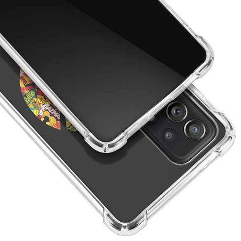 DC Comics Batman Silhouette Logo Vintage Pattern Galaxy A52 5G Clear Case