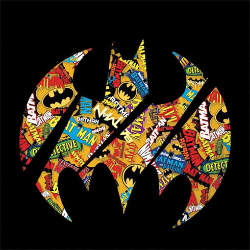 DC Comics Batman Silhouette Logo Vintage Pattern Galaxy Note 8 Skin
