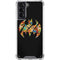 DC Comics Batman Silhouette Logo Vintage Pattern Galaxy S21 5G Clear Case