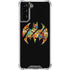 DC Comics Batman Silhouette Logo Vintage Pattern Galaxy S21 FE Clear Case
