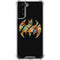 DC Comics Batman Silhouette Logo Vintage Pattern Galaxy S21 Plus 5G Clear Case
