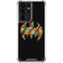 DC Comics Batman Silhouette Logo Vintage Pattern Galaxy S21 Ultra 5G Clear Case