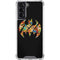 DC Comics Batman Silhouette Logo Vintage Pattern Galaxy S22 Clear Case