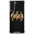 DC Comics Batman Silhouette Logo Vintage Pattern Galaxy S22 Clear Case