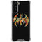 DC Comics Batman Silhouette Logo Vintage Pattern Galaxy S22 Plus Clear Case