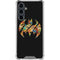 DC Comics Batman Silhouette Logo Vintage Pattern Galaxy S23 FE Clear Case