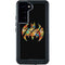 DC Comics Batman Silhouette Logo Vintage Pattern Galaxy S23 Plus Waterproof Case