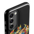 DC Comics Batman Silhouette Logo Vintage Pattern Galaxy S23 Pro Case