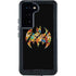 DC Comics Batman Silhouette Logo Vintage Pattern Galaxy S23 Waterproof Case