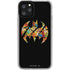 DC Comics Batman Silhouette Logo Vintage Pattern iPhone 11 Pro Clear Case