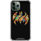 DC Comics Batman Silhouette Logo Vintage Pattern iPhone 11 Pro Max Clear Case