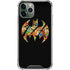 DC Comics Batman Silhouette Logo Vintage Pattern iPhone 11 Pro Max Clear Case