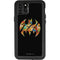 DC Comics Batman Silhouette Logo Vintage Pattern iPhone 11 Pro Max Waterproof Case