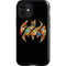 DC Comics Batman Silhouette Logo Vintage Pattern iPhone 12 Mini Impact Case