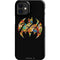 DC Comics Batman Silhouette Logo Vintage Pattern iPhone 12 Mini Lite Case