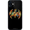 DC Comics Batman Silhouette Logo Vintage Pattern iPhone 12 Mini Skin