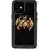 DC Comics Batman Silhouette Logo Vintage Pattern iPhone 12 Mini Waterproof Case
